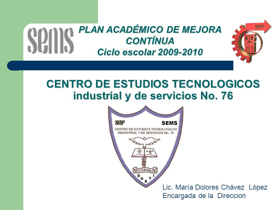 CENTRO DE ESTUDIOS TECNOLOGICOS industrial y de servicios No.