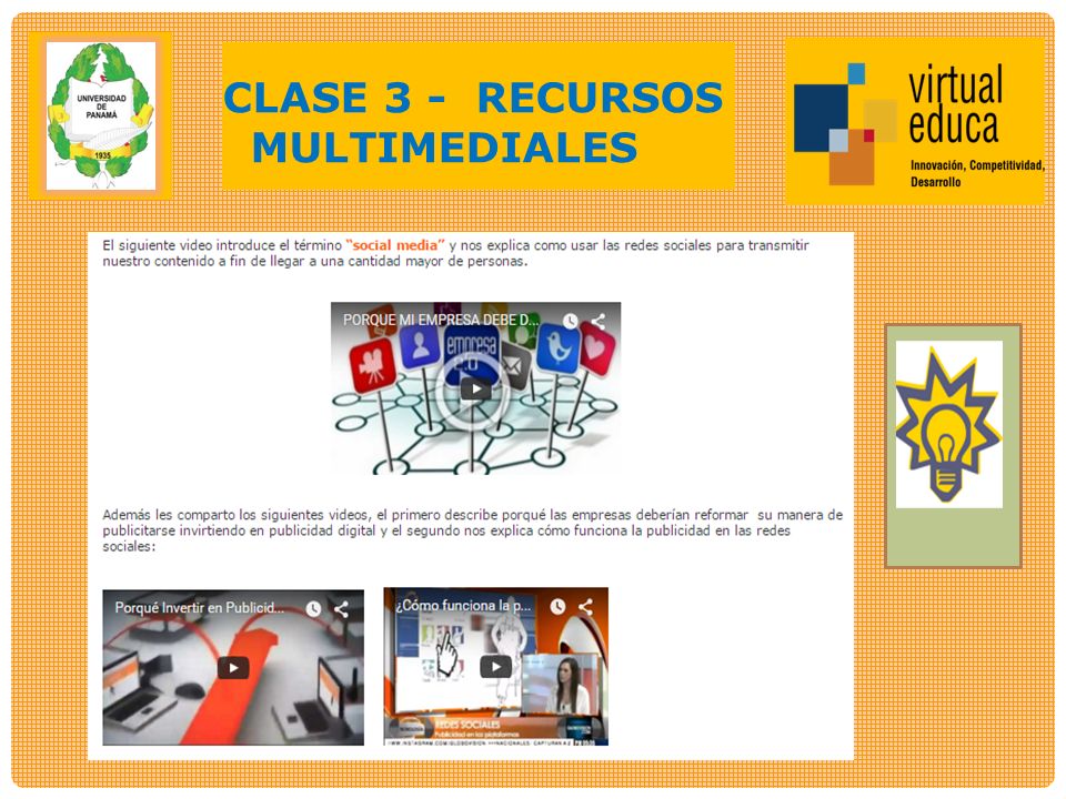 CLASE 3 - RECURSOS MULTIMEDIALES