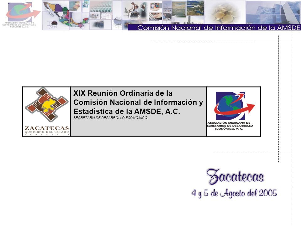 XIX Reunión Ordinaria de la Comisión Nacional de Información y Estadística de la AMSDE, A.C.