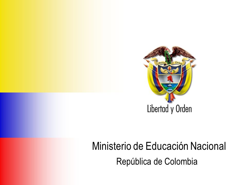 Ministerio de Educación Nacional República de Colombia