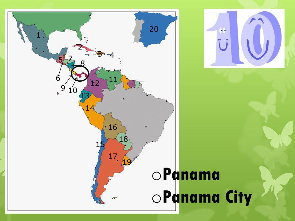 o Panama o Panama City