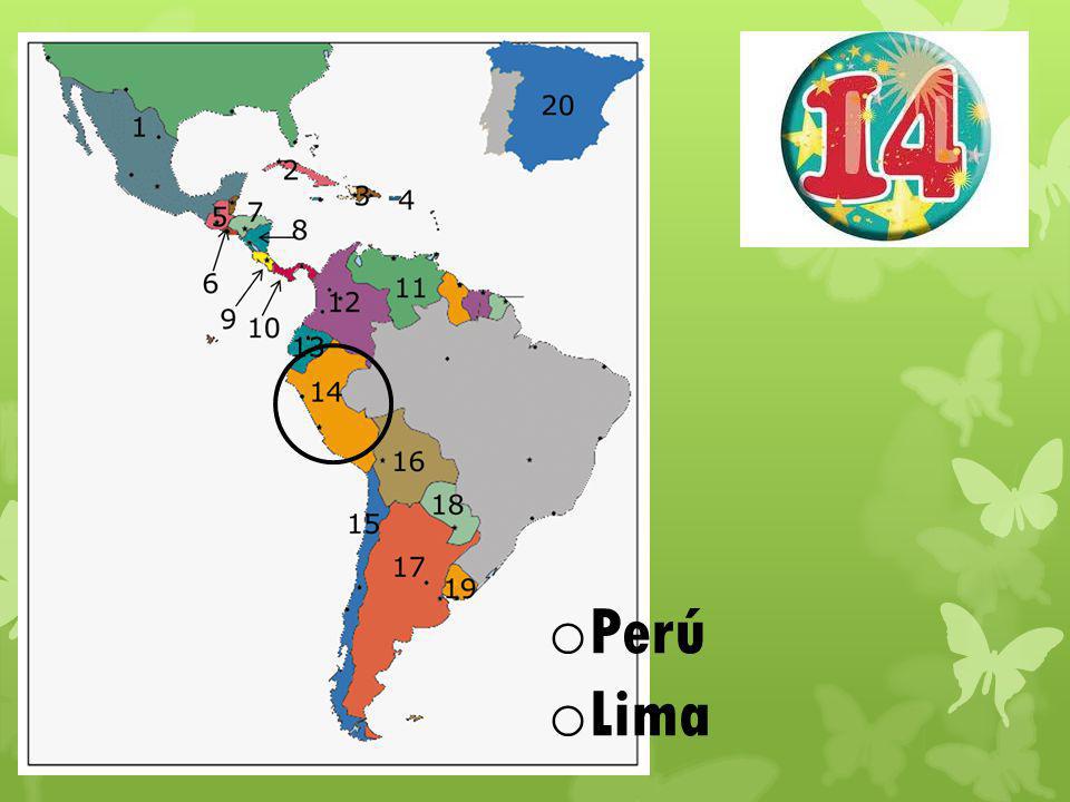 o Perú o Lima