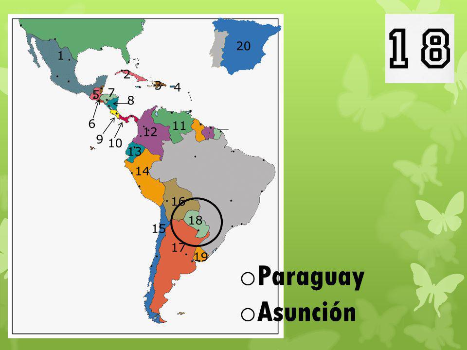 o Paraguay o Asunción