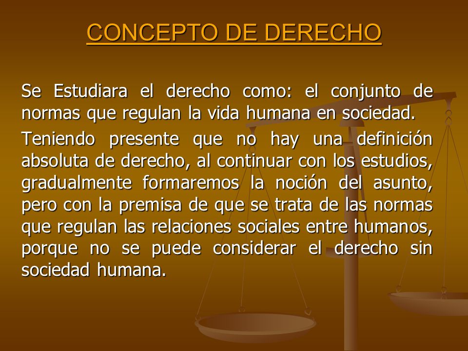 Qué es el Derecho (concepto y definición) - Significados