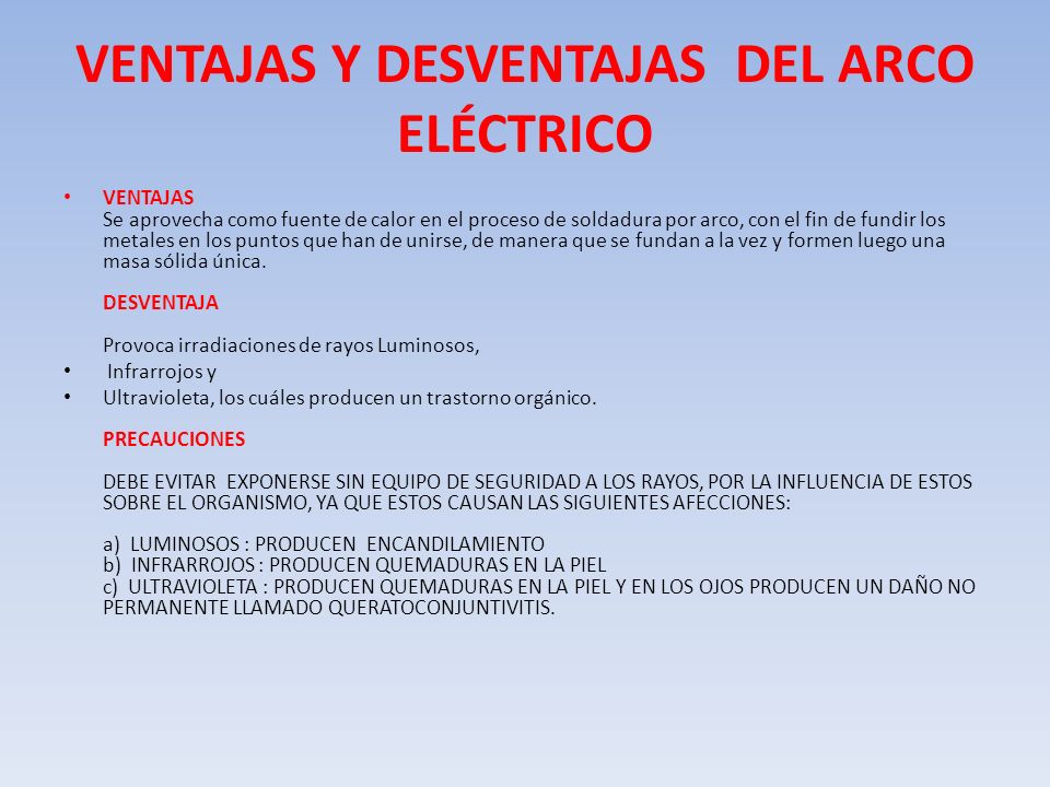 ▷Beneficios y desventajas de la soldadura con electrodo revestido