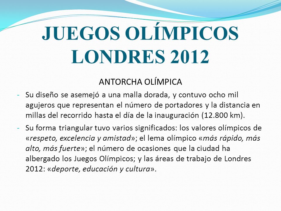 Que significa discount la antorcha olimpica