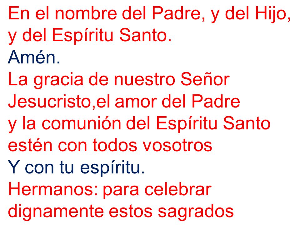 12 Domingo del Tiempo ordinario. En el nombre del Padre, y del Hijo, y del Espíritu  Santo. Amén. La gracia de nuestro Señor Jesucristo,el amor del Padre. - ppt  descargar