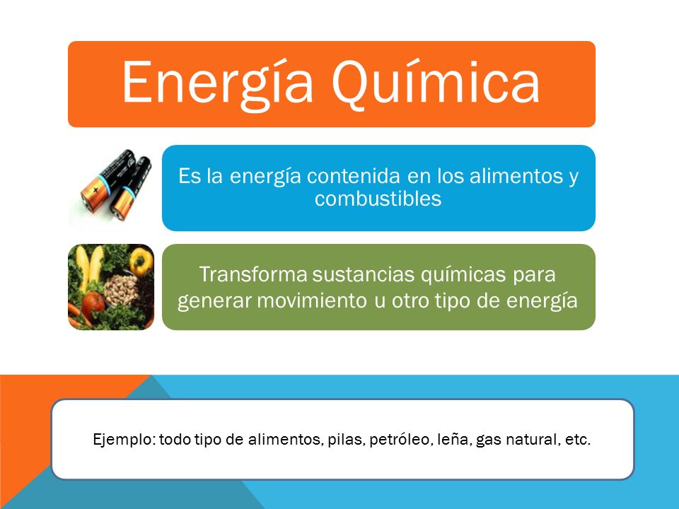 Resultado de imagen de ENERGIA QUIMICA ALIMENTOS COMBUSTIBLES PILAS