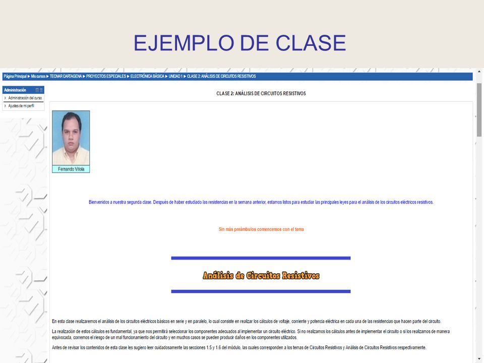 EJEMPLO DE CLASE