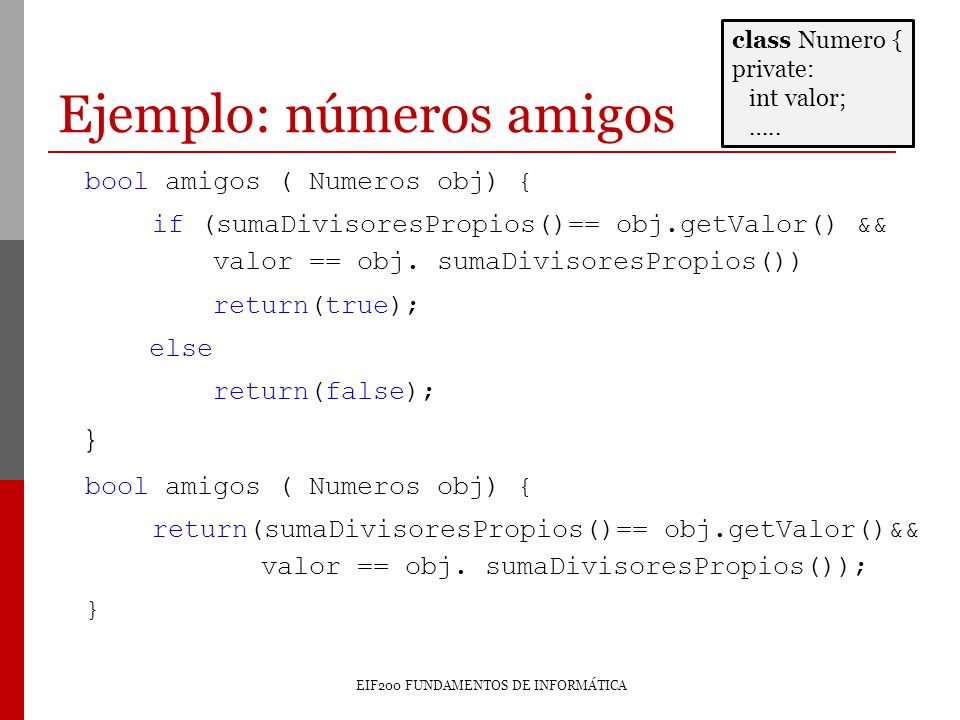 Programacion Orientada A Objetos Eif200 Fundamentos De Informatica