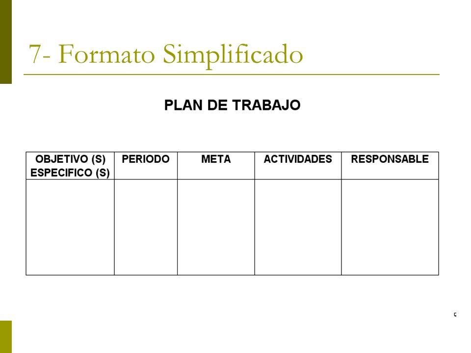 7- Formato Simplificado