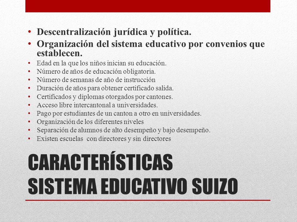 Cómo es la mejor educación en el mundo Suiza Felipe Camacho Tejeda. - ppt  descargar