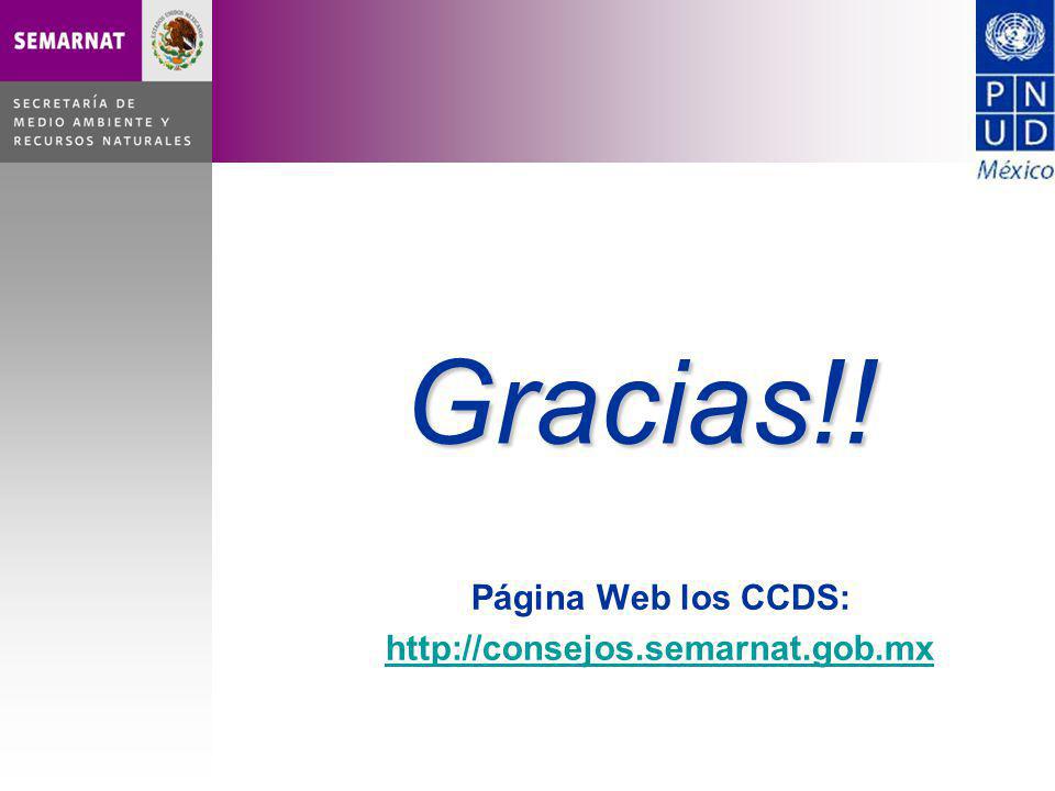 Página Web los CCDS: