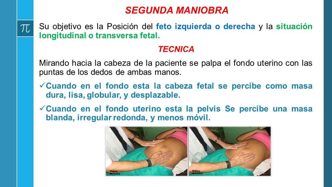 MANIOBRAS DE LEOPOLD PATRICIA ELIZABETH JACINTO BLANCO. - ppt descargar