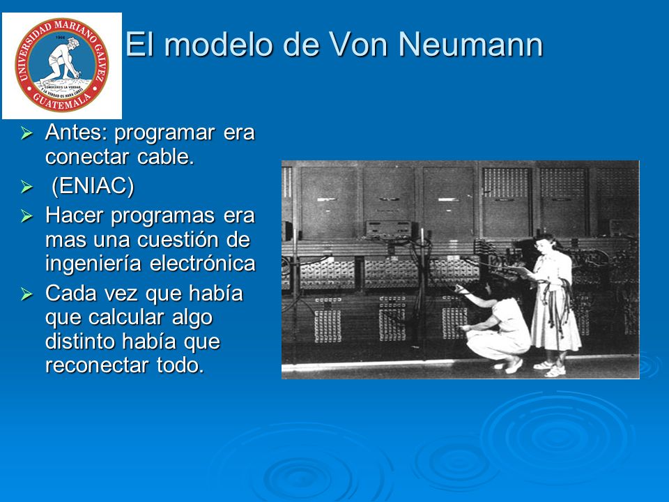 INTRODUCCION A LOS SISTEMAS DE COMPUTO ARQUITECTURA VON NEUMAN Ing. David  Gonzalez. - ppt descargar