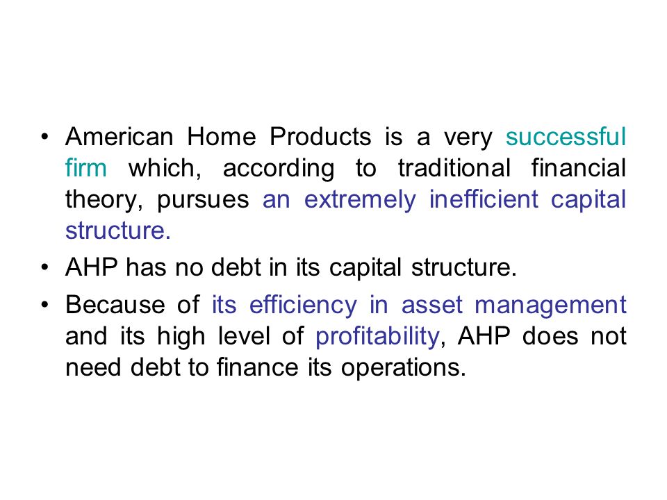 american home products