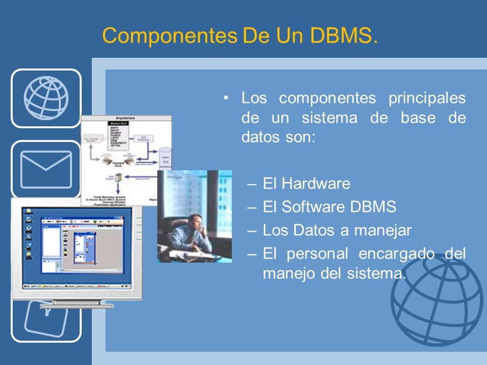 cuales son los componentes de un SBD