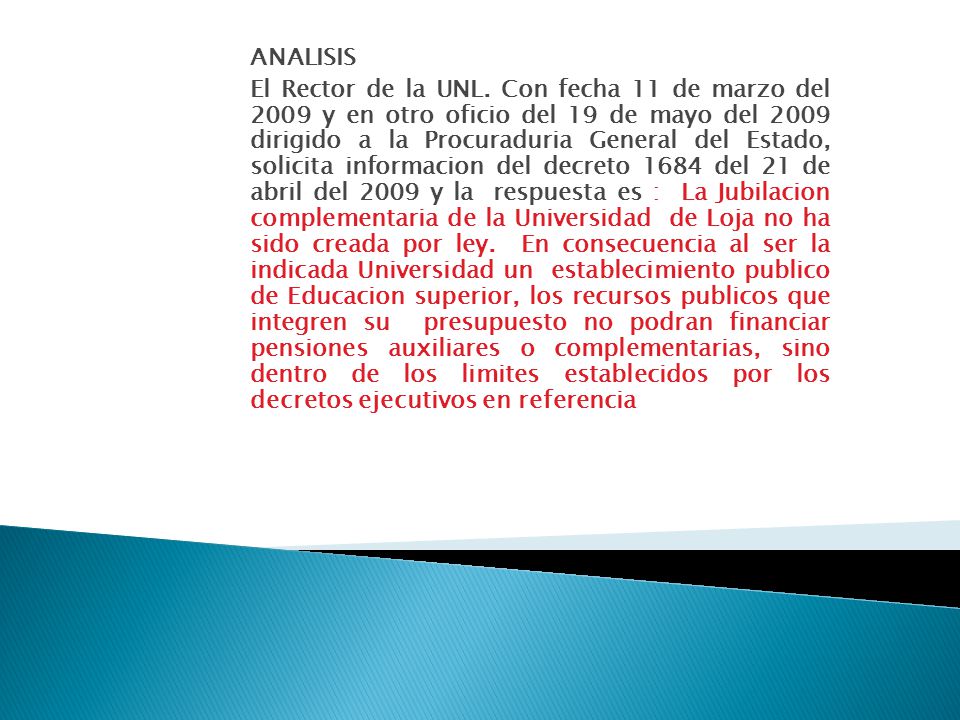 ANALISIS El Rector de la UNL.