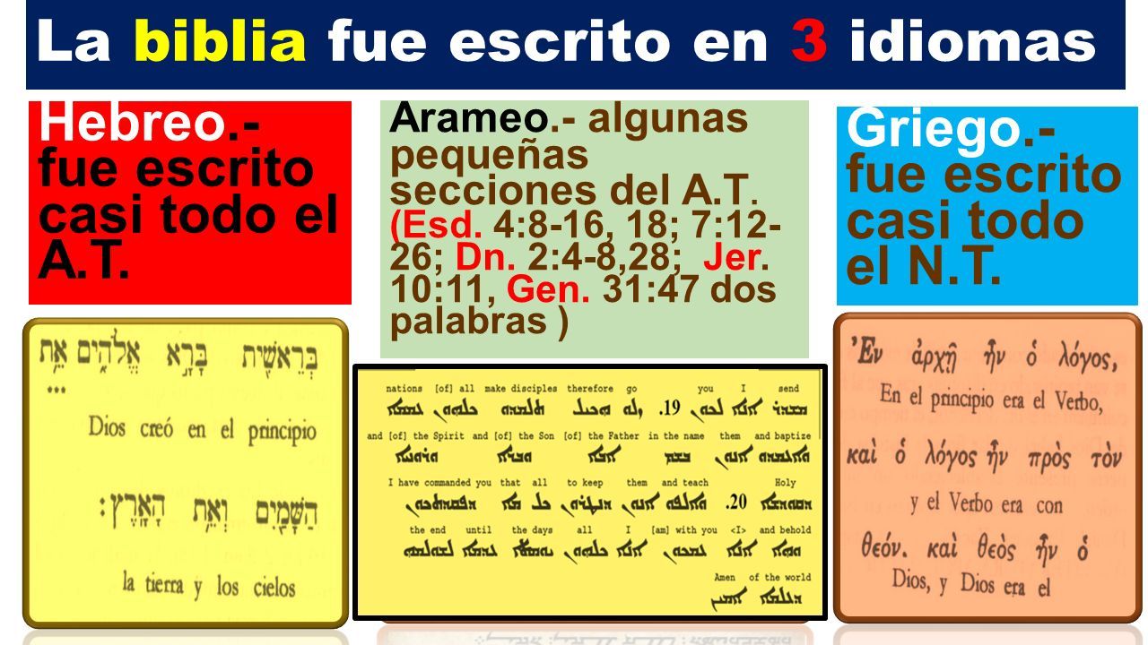 Por qué se llama santa biblia? Sal 12:6 Las palabras de Jehová son ...