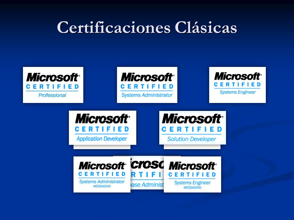 Certificaciones Clásicas