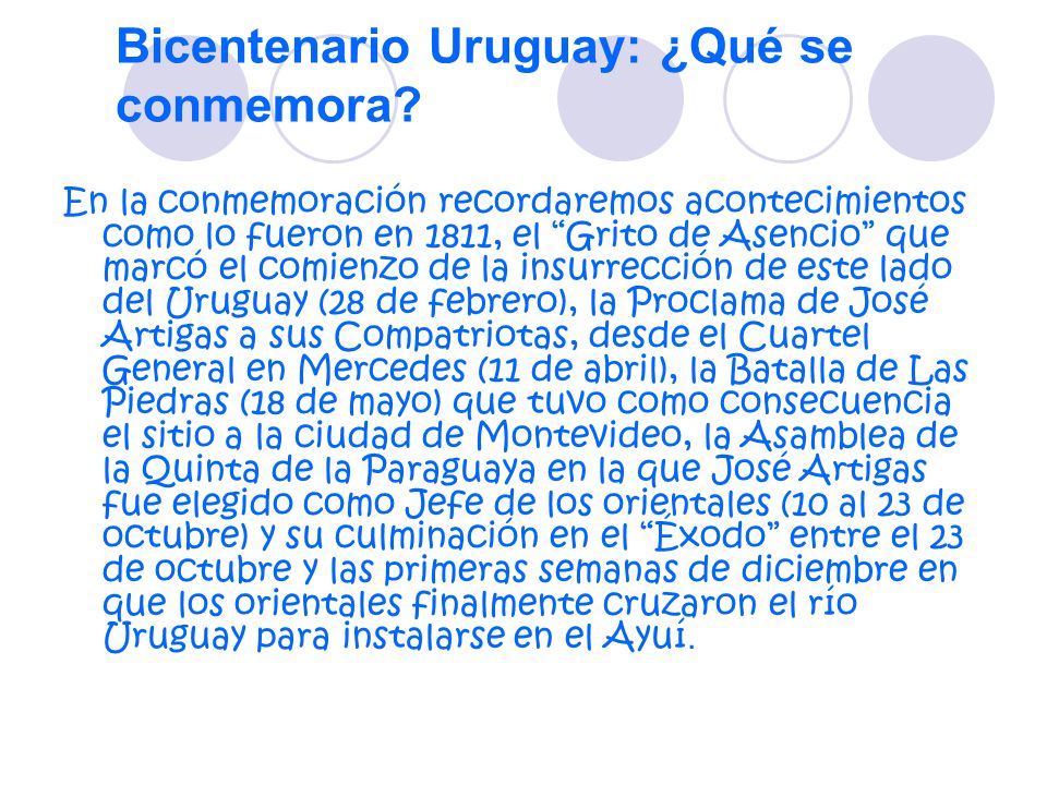 Bicentenario Uruguay: ¿Qué se conmemora.