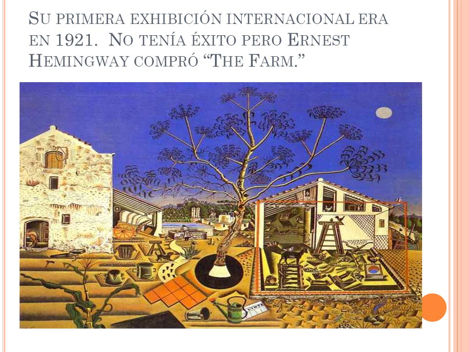 S U PRIMERA EXHIBICIÓN INTERNACIONAL ERA EN 1921.