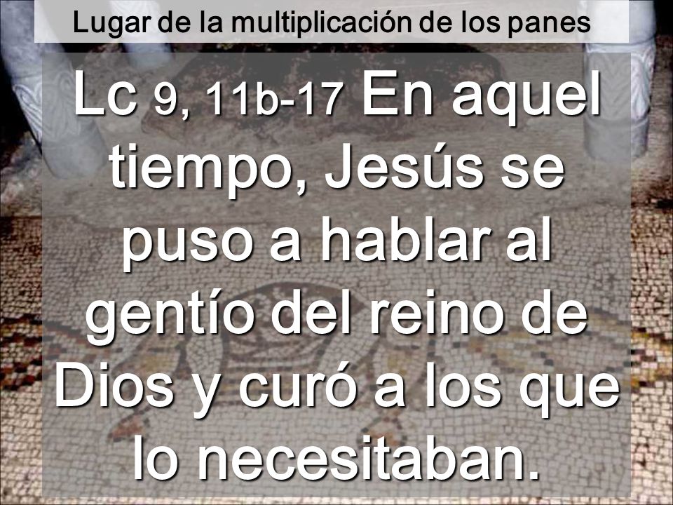 12/06/2014 MULTIPLICAD LOS PANES para dar vosotros mismos de comer EL DESEO DE JESÚS El milagro más repetido (seis veces) en los evangelios