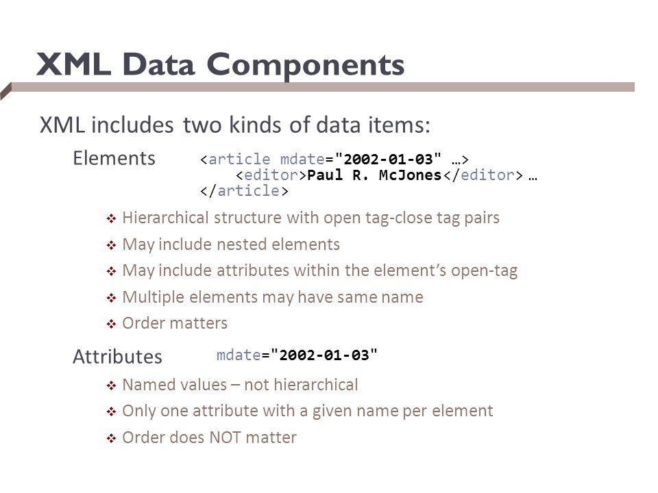 ANHAI DOAN ALON HALEVY ZACHARY IVES CHAPTER 11: XML PRINCIPLES OF DATA ...