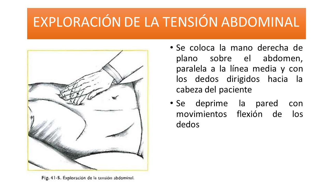 Tension abdomen