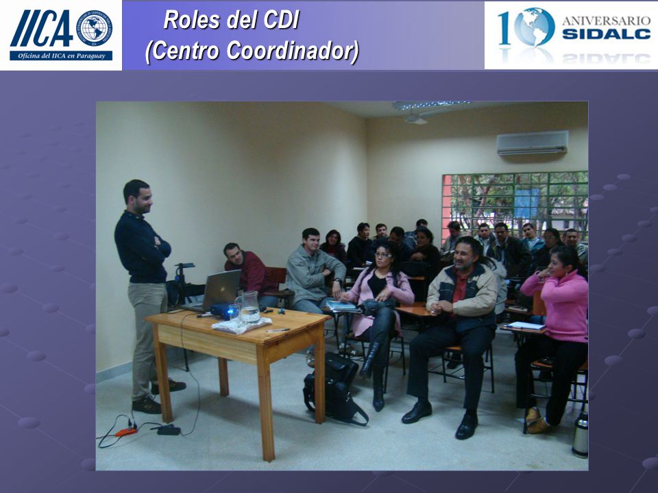Roles del CDI (Centro Coordinador) (Centro Coordinador)