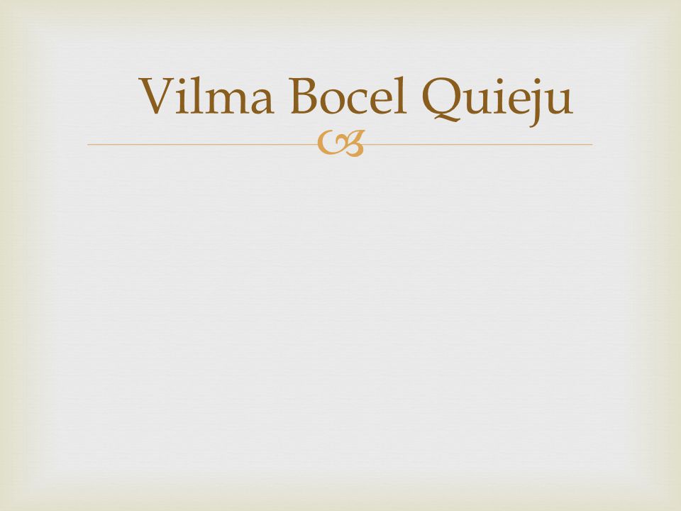  Vilma Bocel Quieju