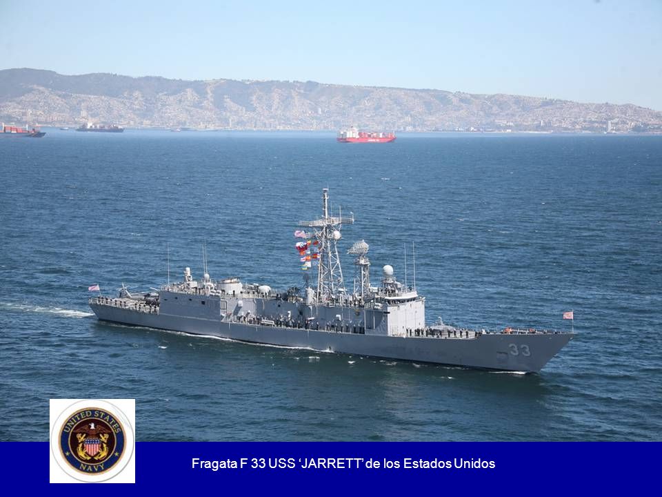 Fragata F 33 USS ‘JARRETT’ de los Estados Unidos