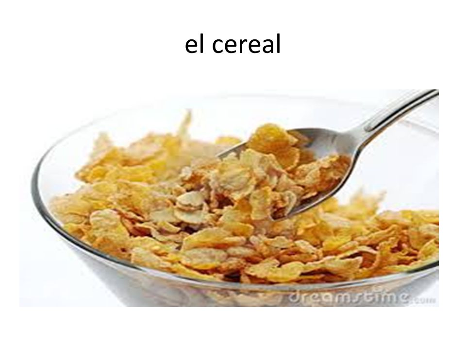 el cereal