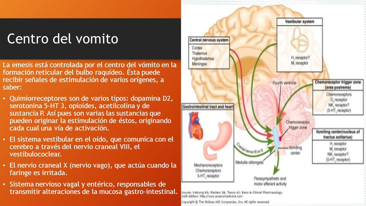 Que es bueno para el vomito