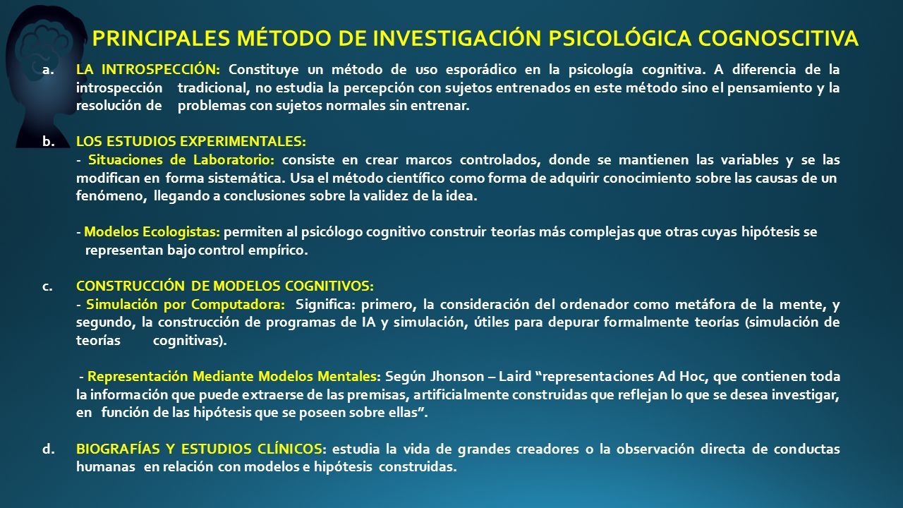 PSICOLOGÍA COGNITIVA. “La psicología cognitiva se refiere a todos los  procesos mediante los cuales la entrada (imput) sensorial se transforma,  reduce, - ppt descargar