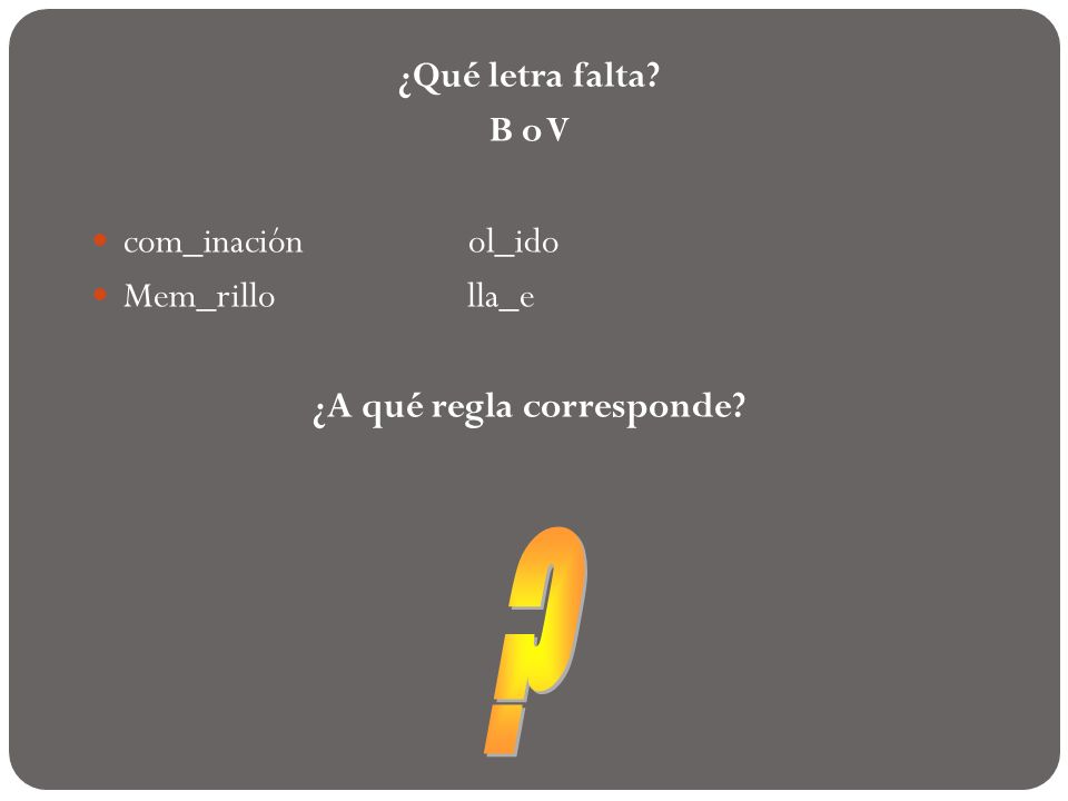 ¿Qué Se Necesita Para Mejorar Nuestra Ortografía? Conocer Las Reglas ...