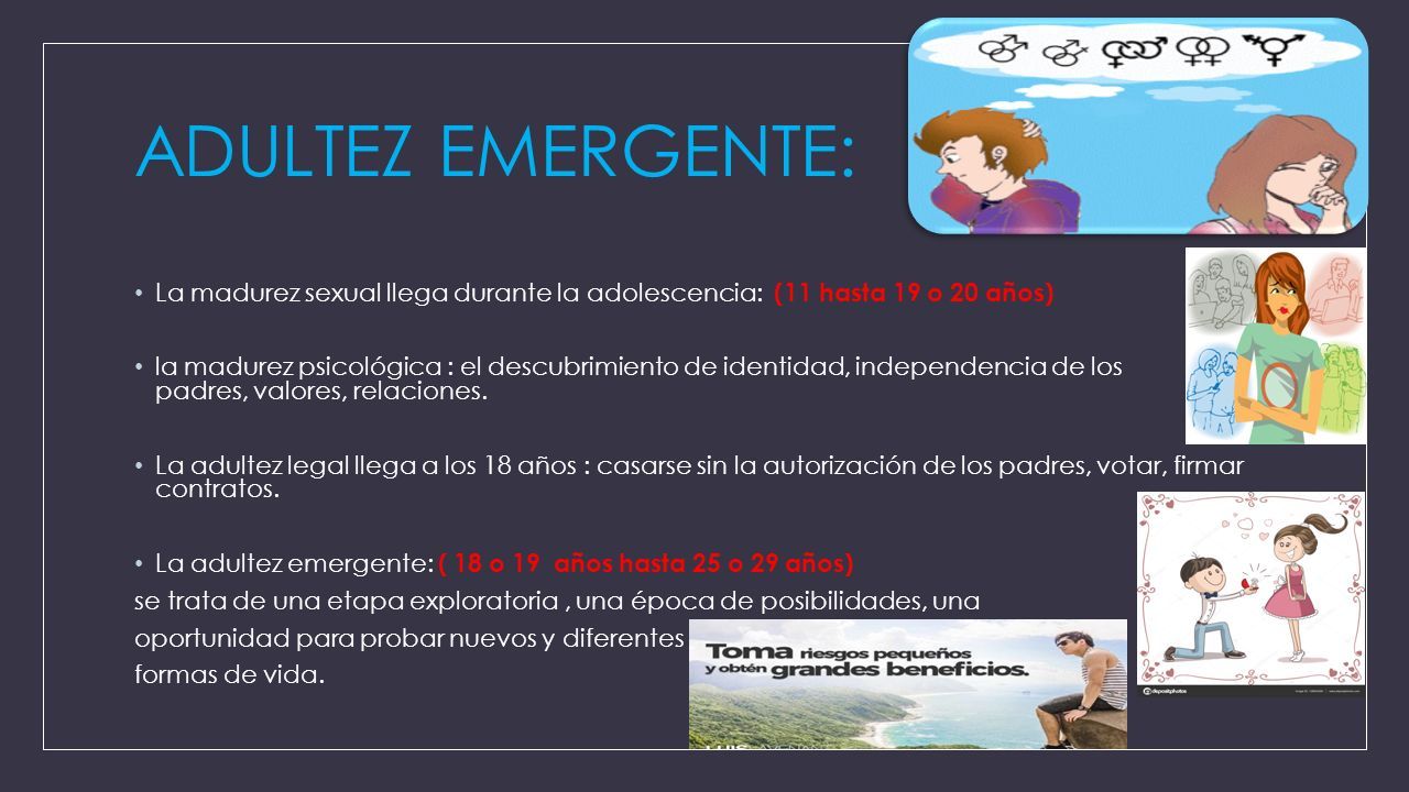 C Desarrollo FÍsico Y Cognoscitivo En La Adultez Emergente Y La Adultez Temprana Ppt Descargar 0487