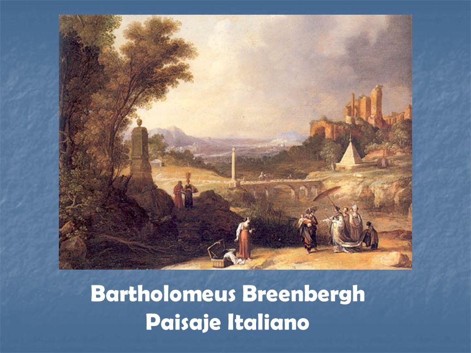 Bartholomeus Breenbergh Paisaje Italiano