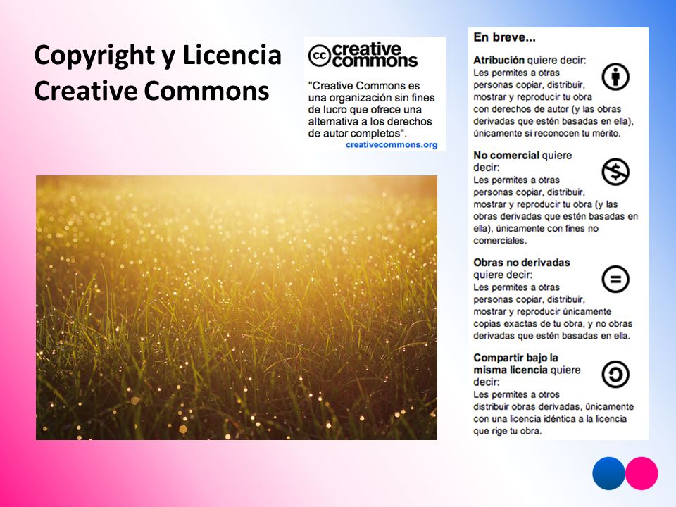 Copyright y Licencia Creative Commons