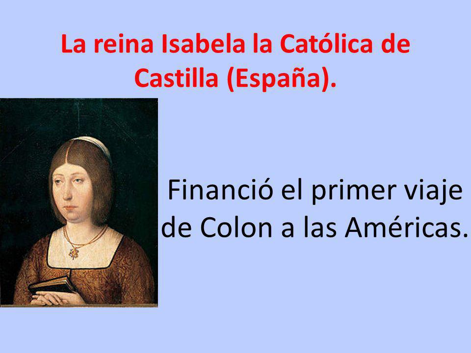 La reina Isabela la Católica de Castilla (España).