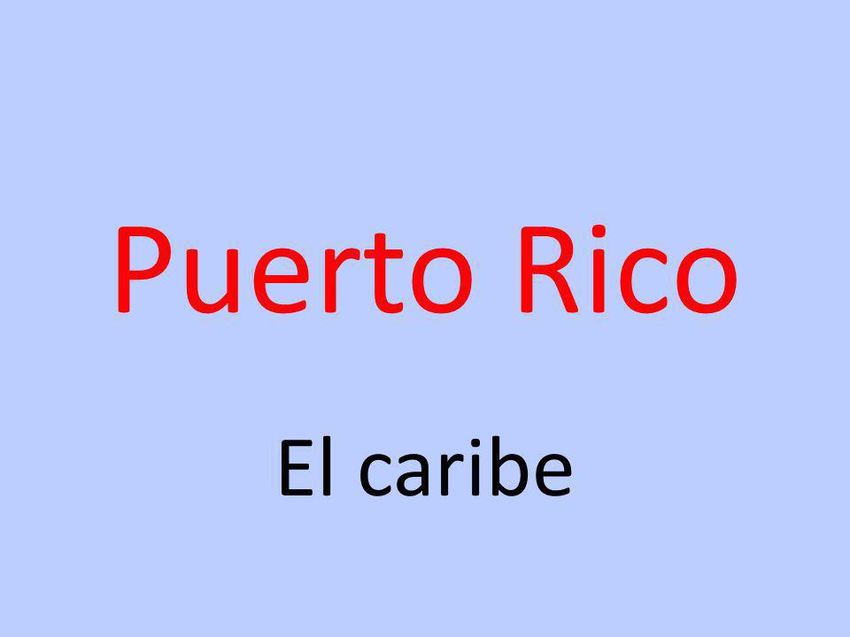 Puerto Rico El caribe