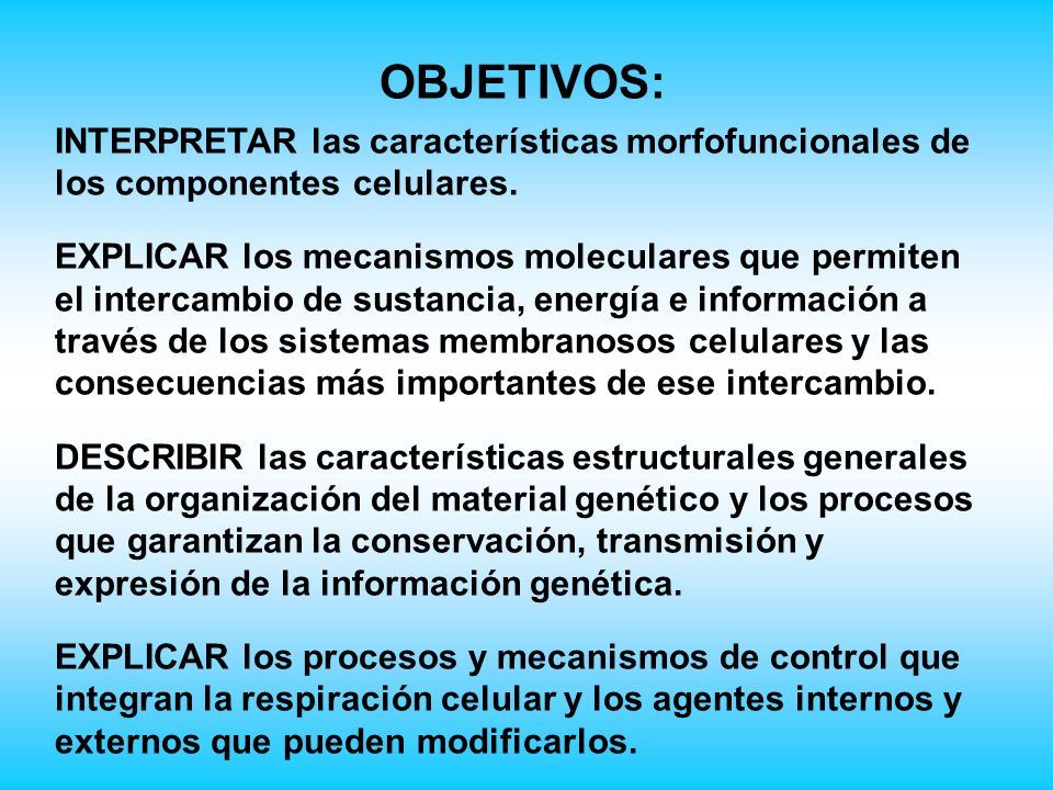 Dr. Solerme Morales Cudello. OBJETIVOS: INTERPRETAR Las Características ...