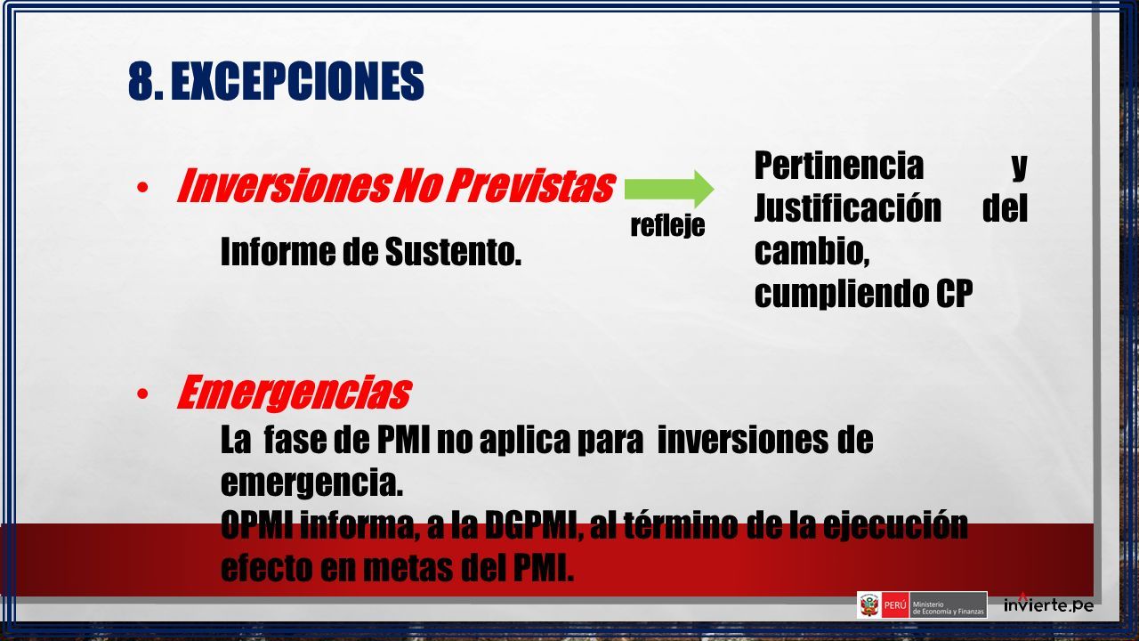 SISTEMA NACIONAL DE PROGRAMACIÓN MULTIANUAL Y GESTIÓN DE INVERSIONES 1 ...