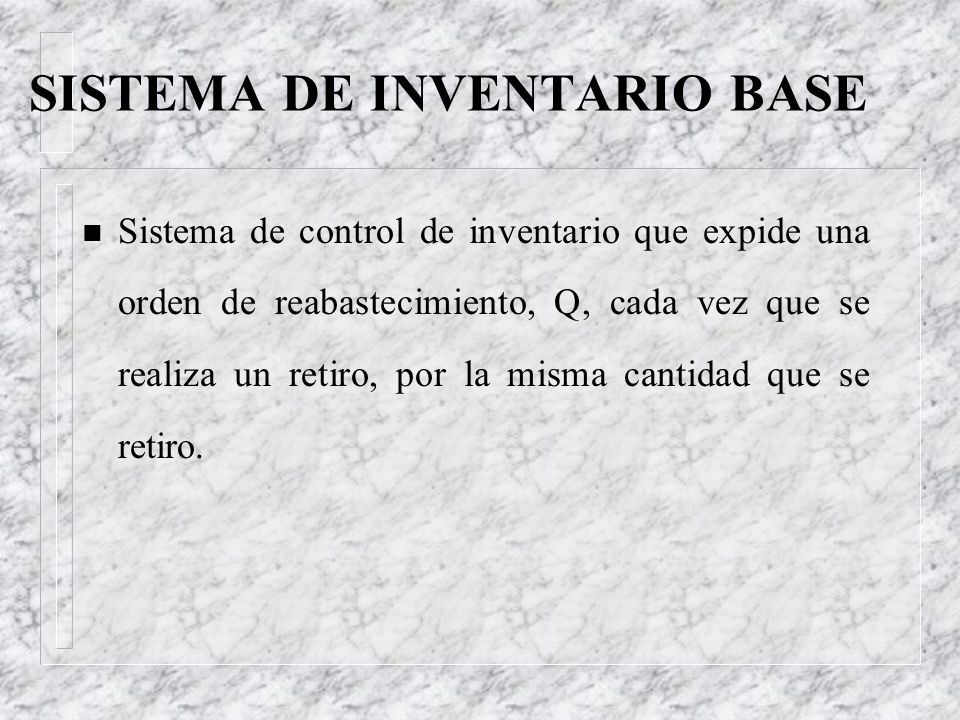 N Bienvenidos Administracion Del Inventario Administración De Inventarios Es Decir La 4631