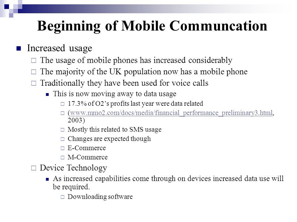 Mobile Communications 2 nd Generation Justin Champion C208 – Ext ppt ...