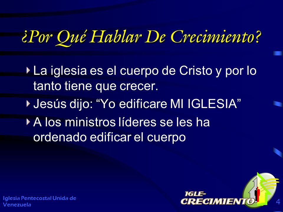Iglesia Pentecostal Unida de Venezuela 1. 2 Hablando del: - ppt descargar