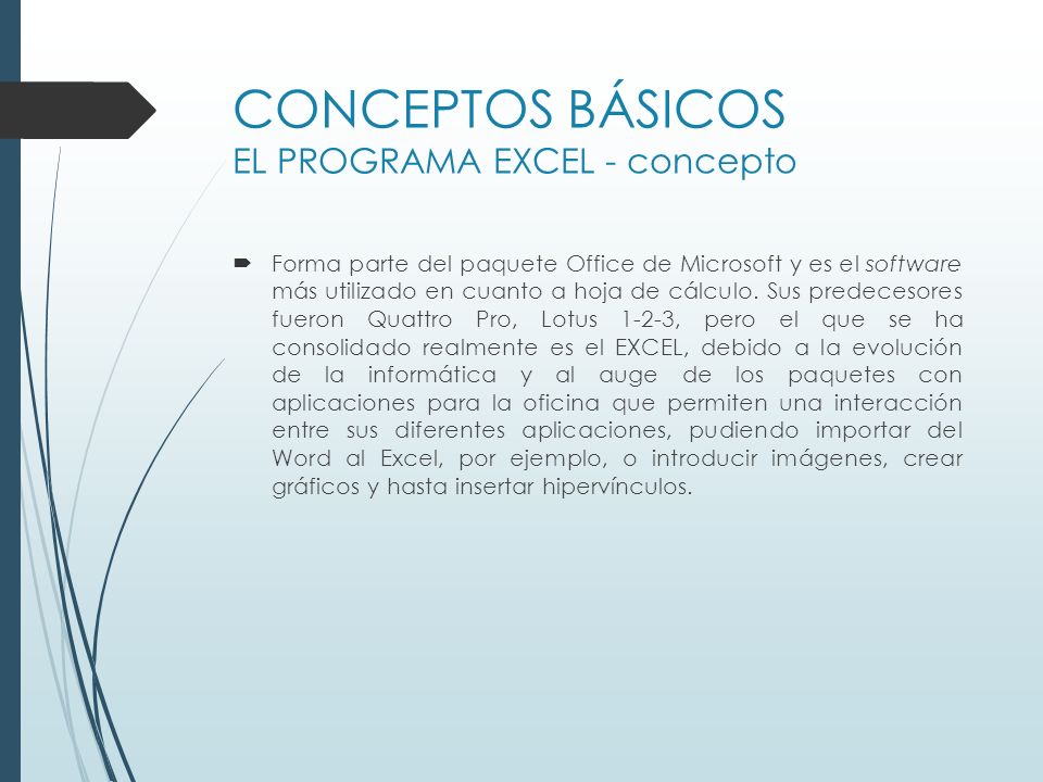 HOJA DE CALCULO EXCEL CONCEPTOS BÁSICOS.  EL PROGRAMA EXCEL - elementos  básicos  Hoja y libro  Barra de títulos  Barra de menús  Barra de  herramientas. - ppt descargar