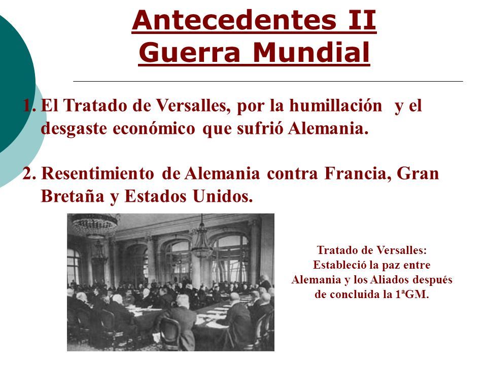 Segunda Guerra Mundial Antecedentes, causas y personajes. - ppt descargar