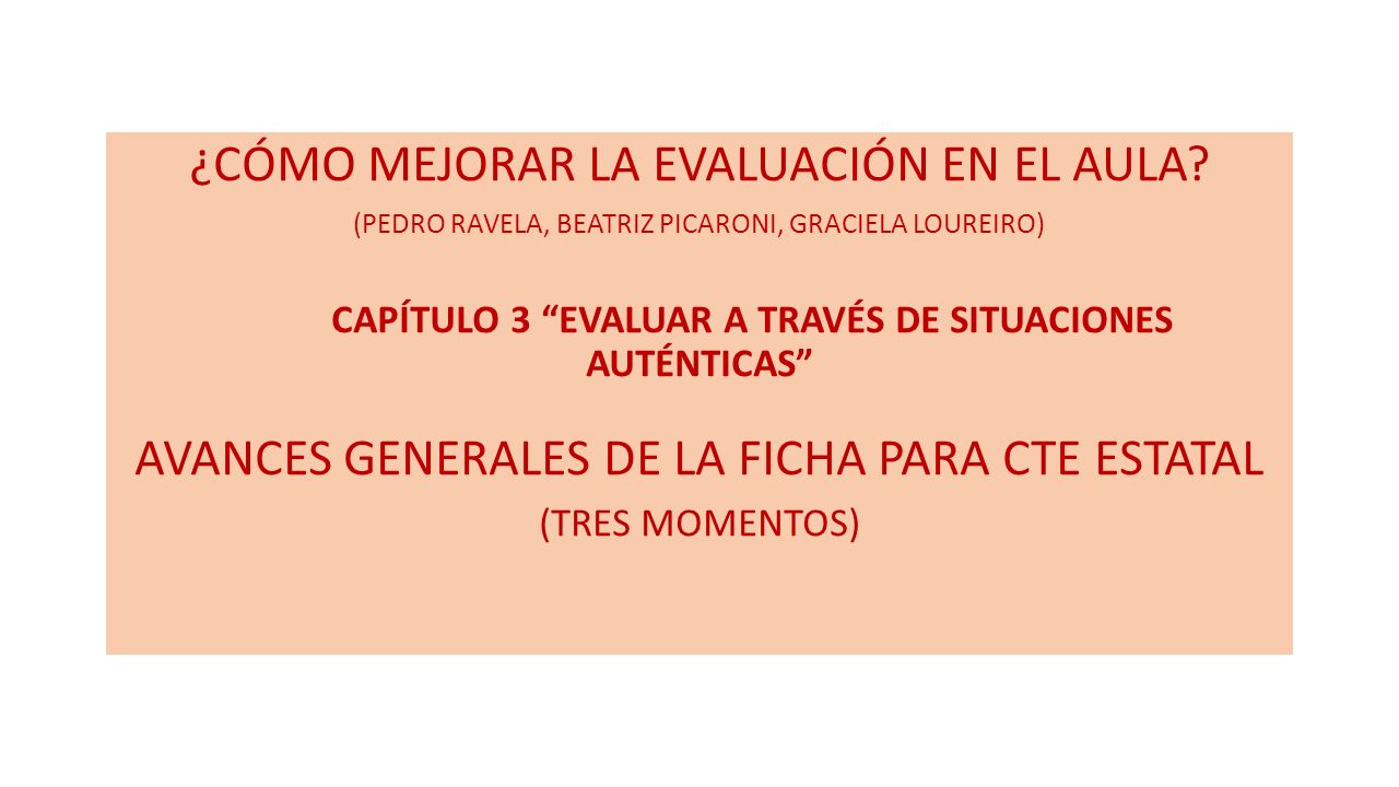 Libro Como Mejorar La Evaluacion En El Aula Pdf Gratis - Libros Famosos