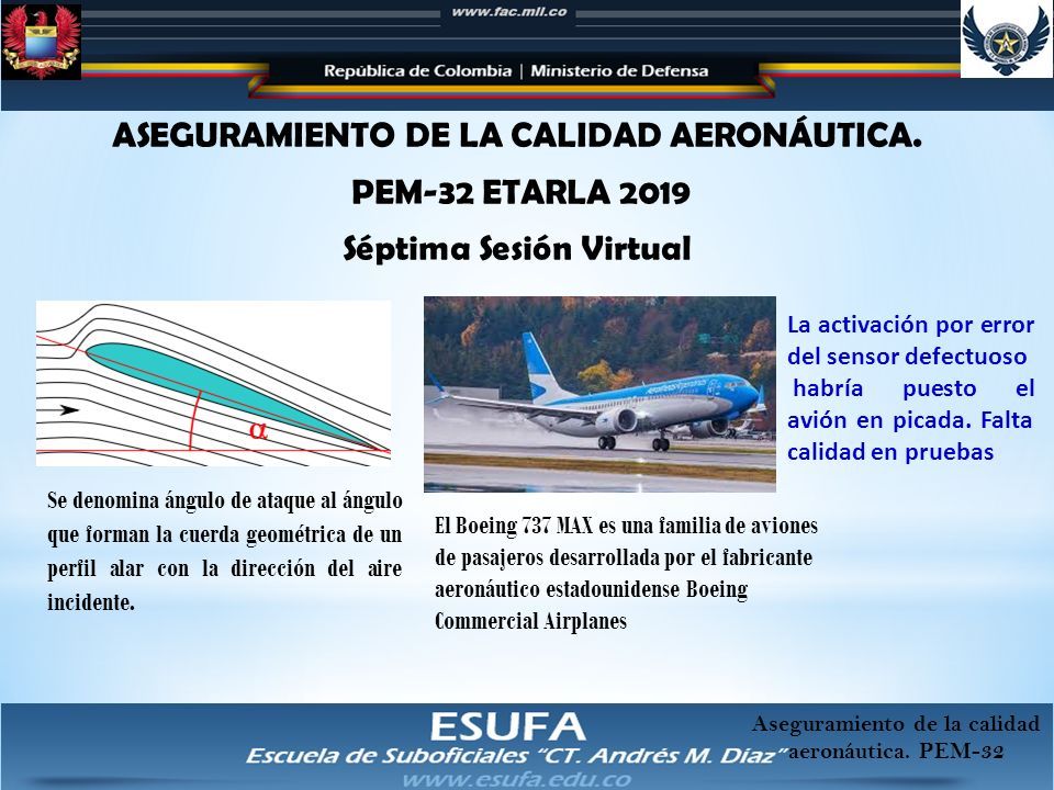 Aseguramiento de la calidad aeron utica. PEM 32 Wilson A. Ot lora